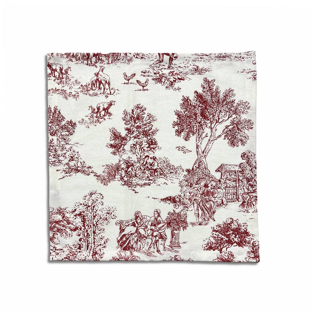Tovagliolo su misura Toile de Jouy Bordeaux