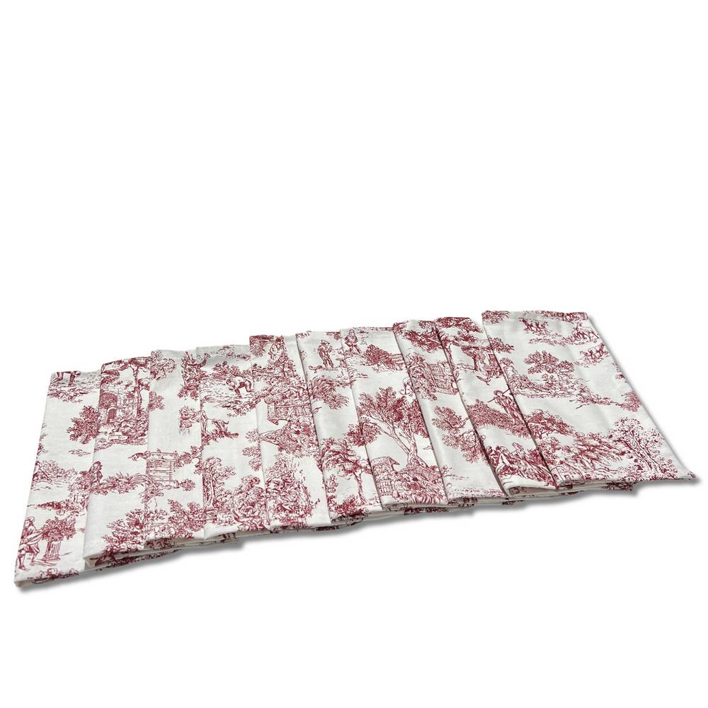 Tovagliolo su misura Toile de Jouy Bordeaux