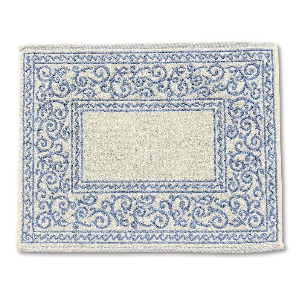 Scendidoccia barocco doubleface azzurro