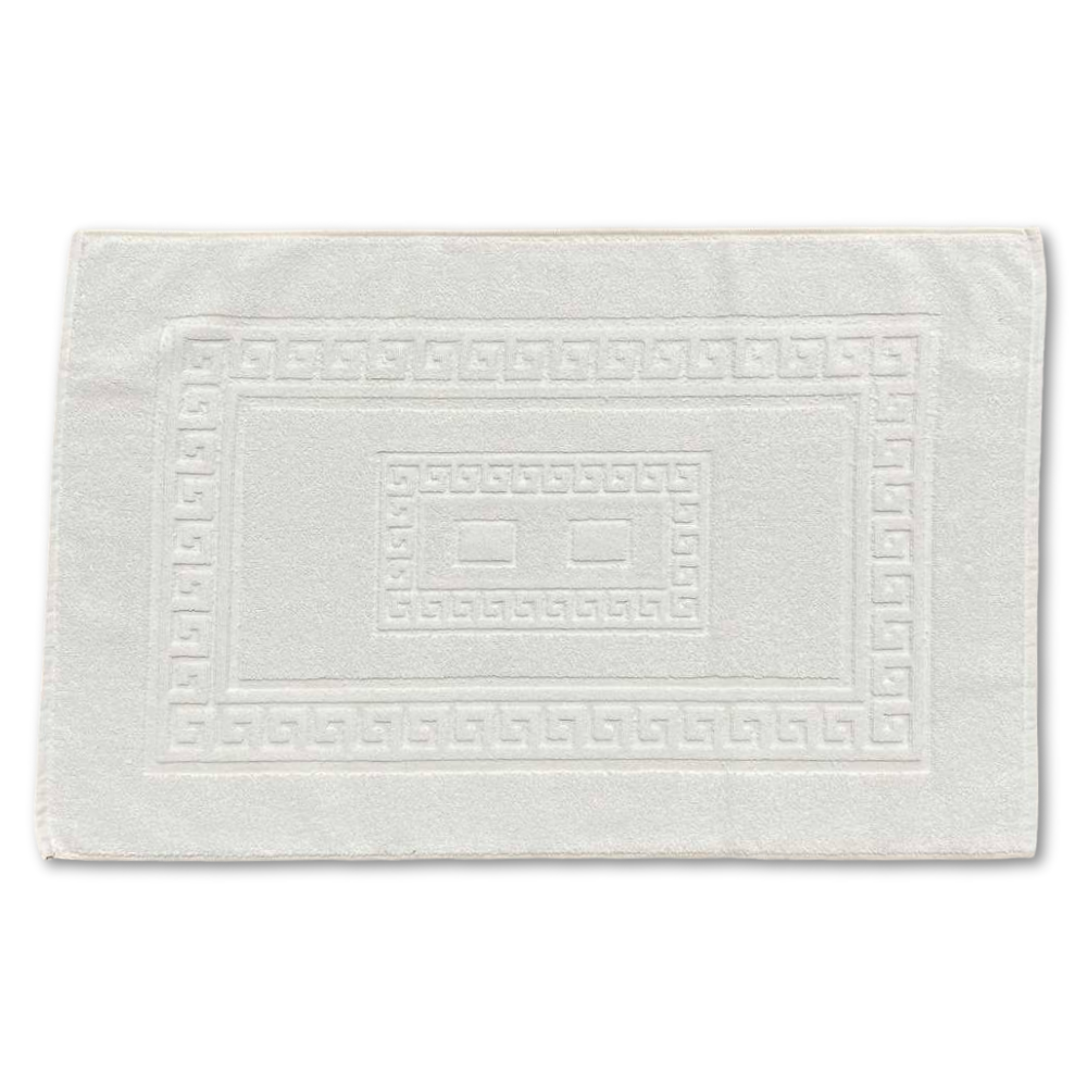 Tappeto Greca bianco 60 x 90