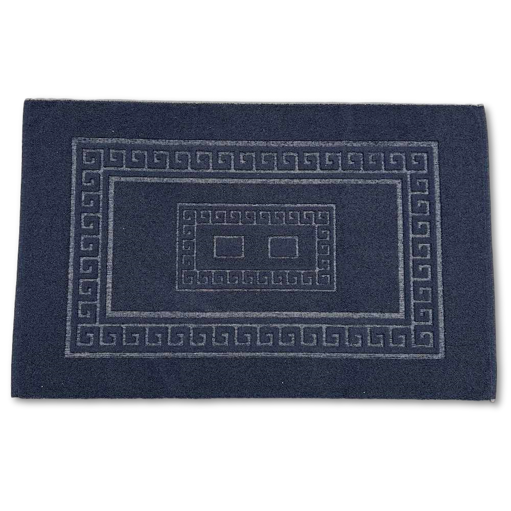 Tappeto Greca blu 60 x 90