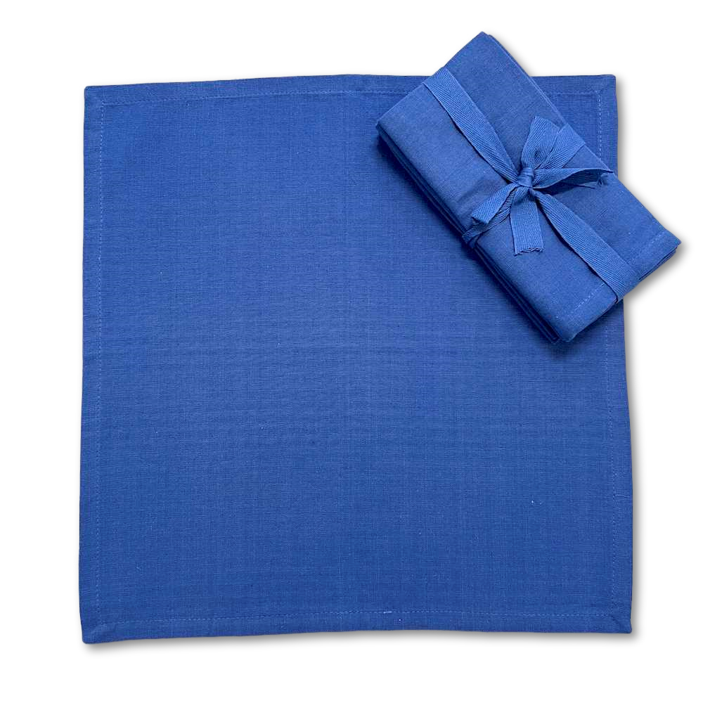 Set 4 tovaglioli blu