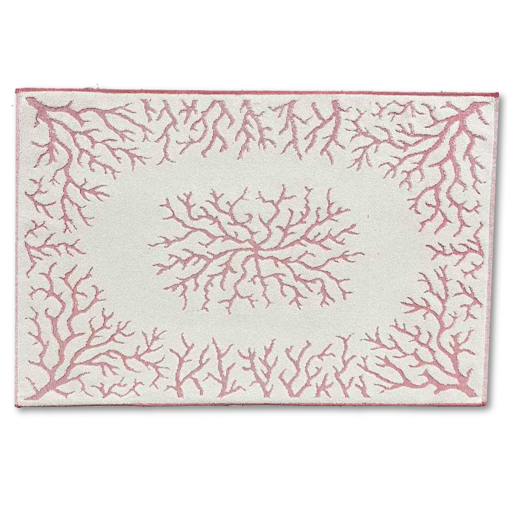 Tappeto Corallo Jacquard rosso 60 x 120