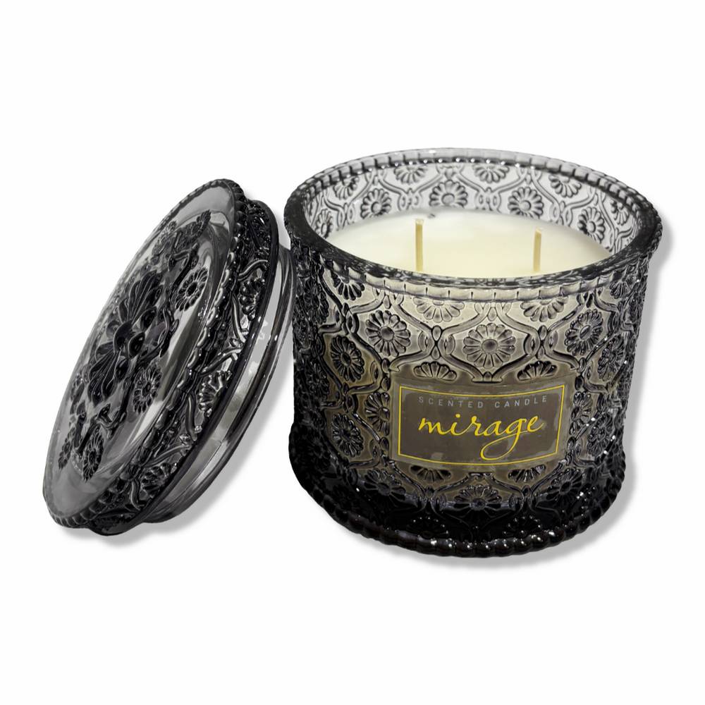 Candela profumata Black Musk in Vetro in Scatola Regalo