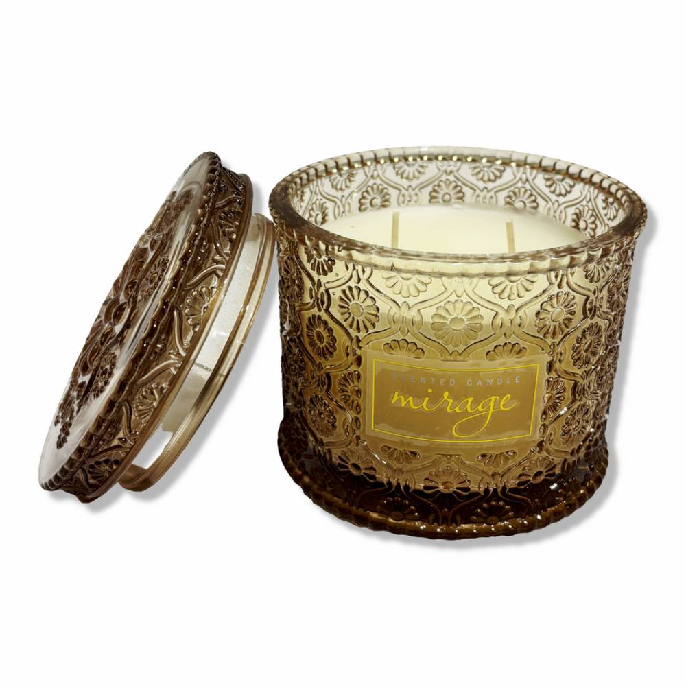 Candela profumata Rainforest Gardenia in Vetro in Scatola Regalo