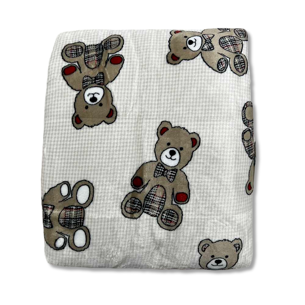Plaid Sherpa Teddy matrimoniale