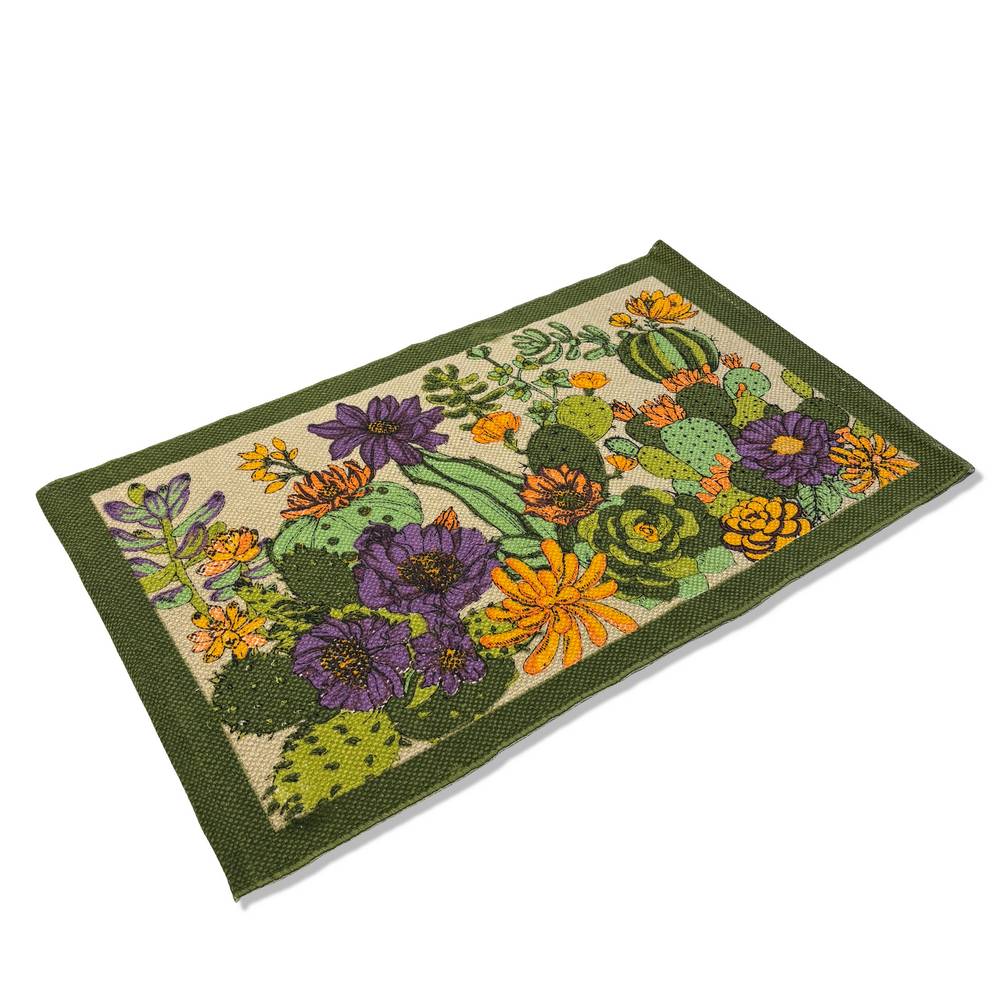 Tappeto antiscivolo Giardino Cactus 50 x 80