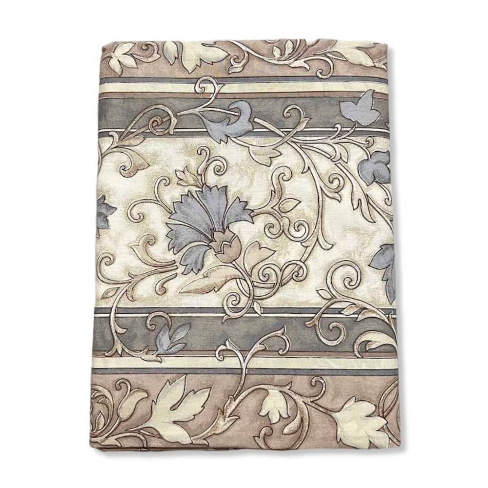 Copritutto cotone leggero Decor tortora 170 x 280