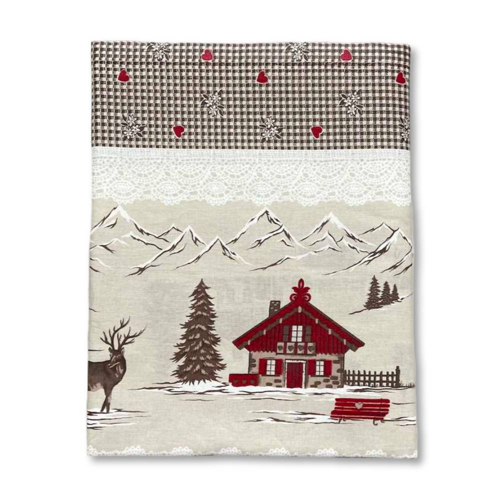Copritutto cotone leggero Baita in valbadia 170 x 280