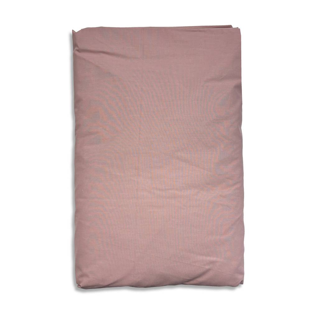 Lenzuolo sotto tutto elastico percalle rosa matrimoniale