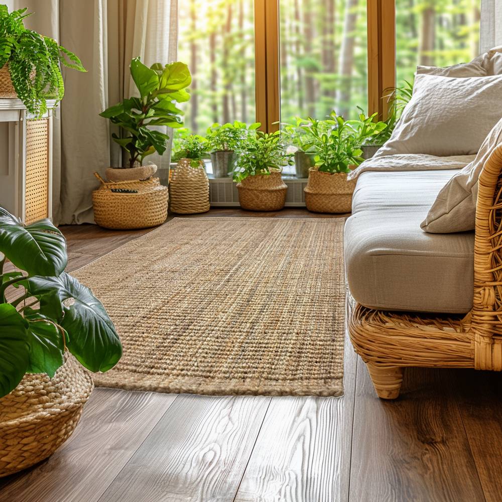 Tappeto in Juta 140 x 200