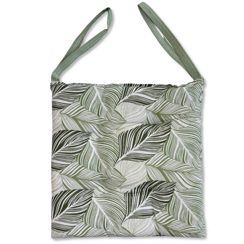 Cuscino per sedia Felci verde