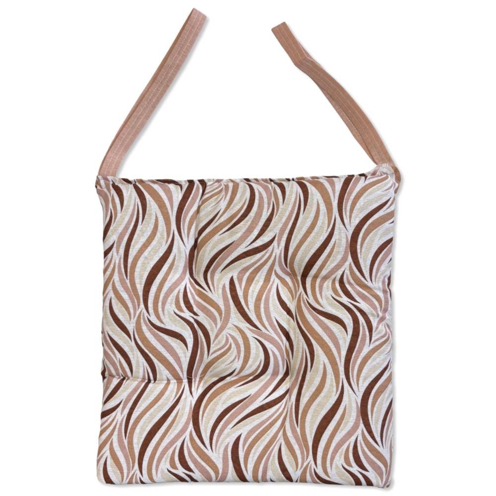 Cuscino per sedia Onde tortora