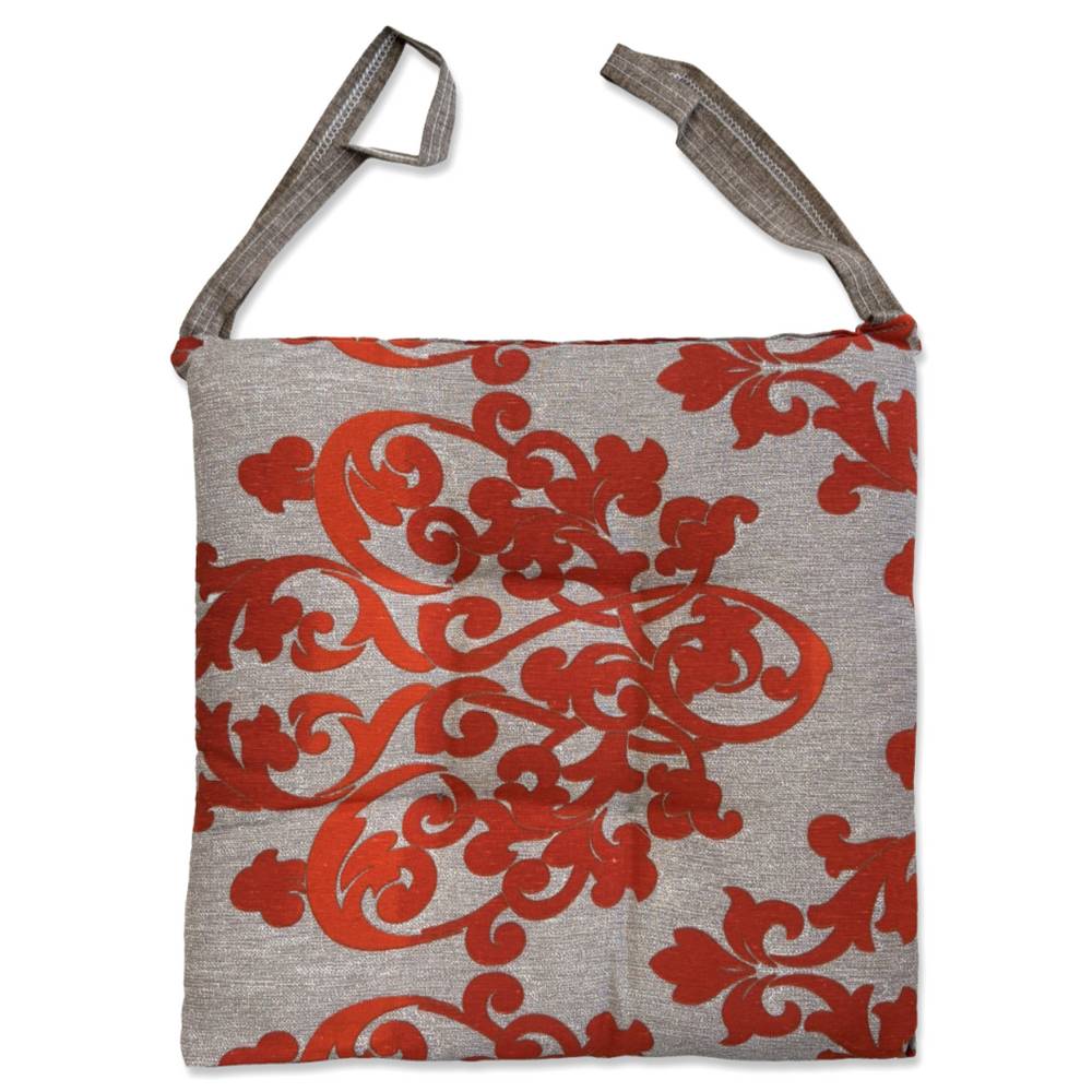 Cuscino per sedia Arabescato ruggine