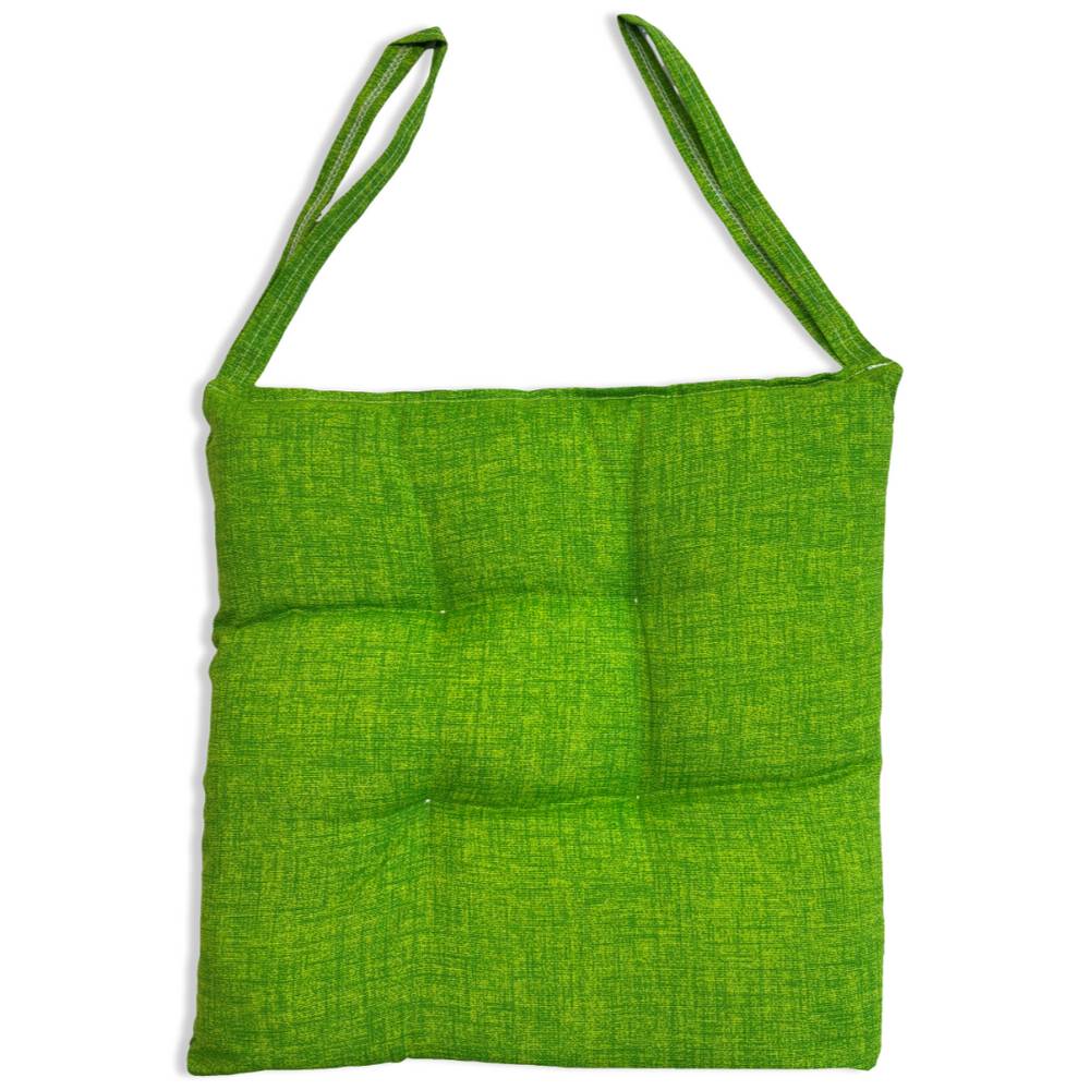 Cuscino per sedia verde acido