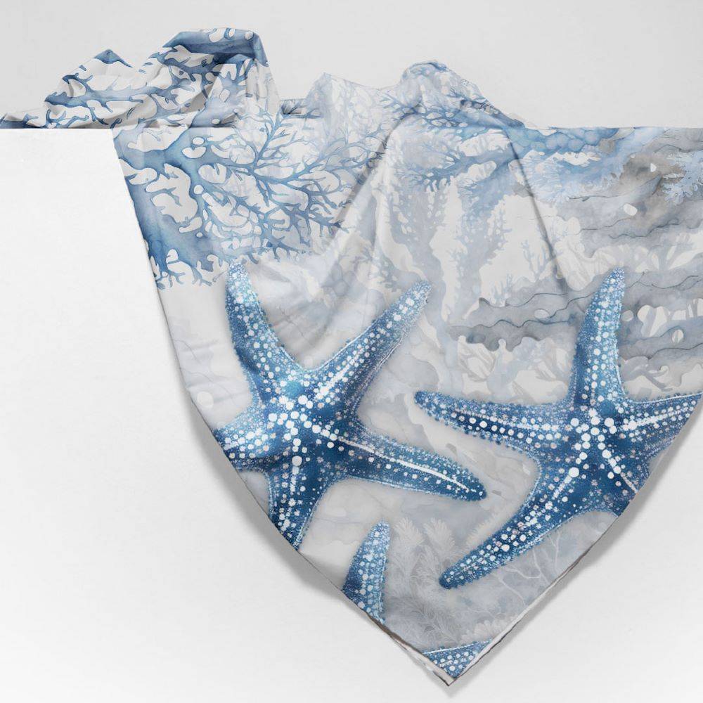 Telo foulard stiro facile stampa digitale Mist 170 x 260