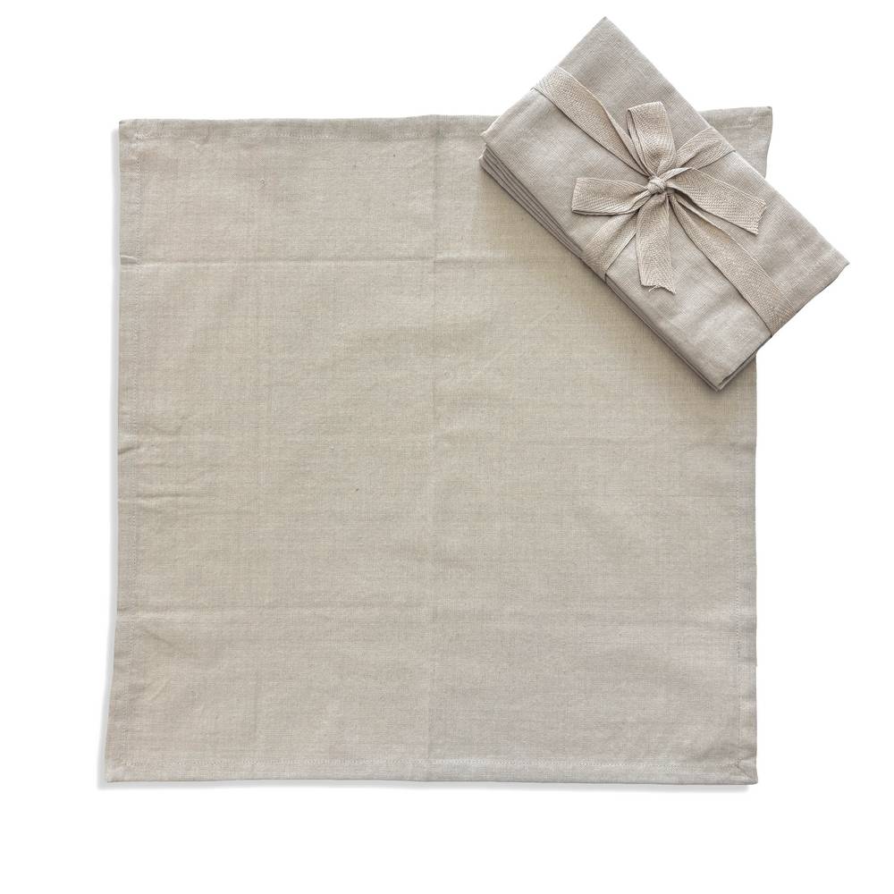 Set 4 tovaglioli tortora