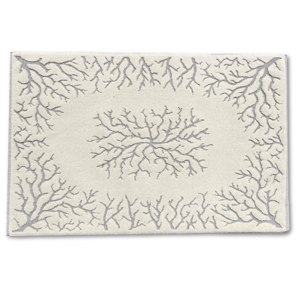 Tappeto Corallo Jacquard tortora 60 x 120