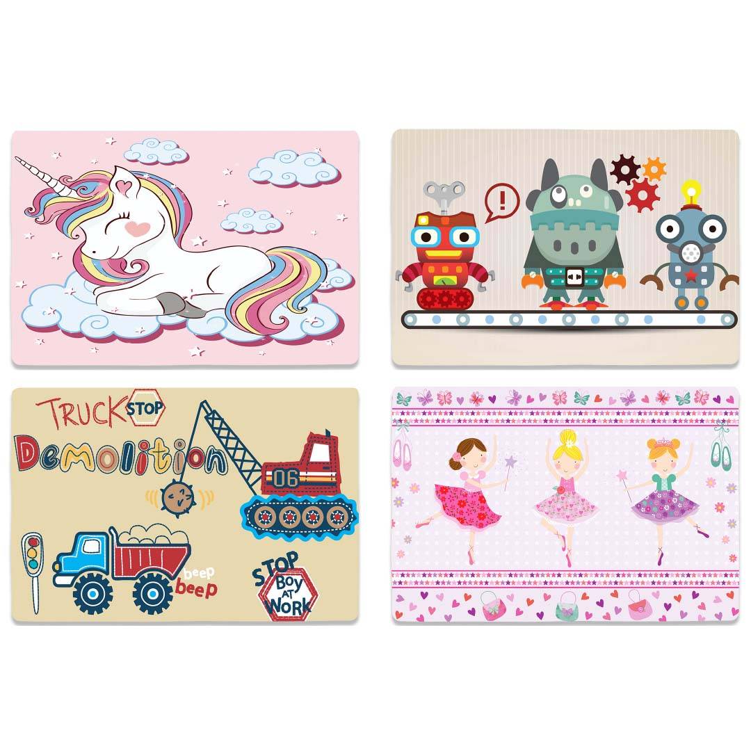 Set 4 Tovagliette americane in PVC Baby