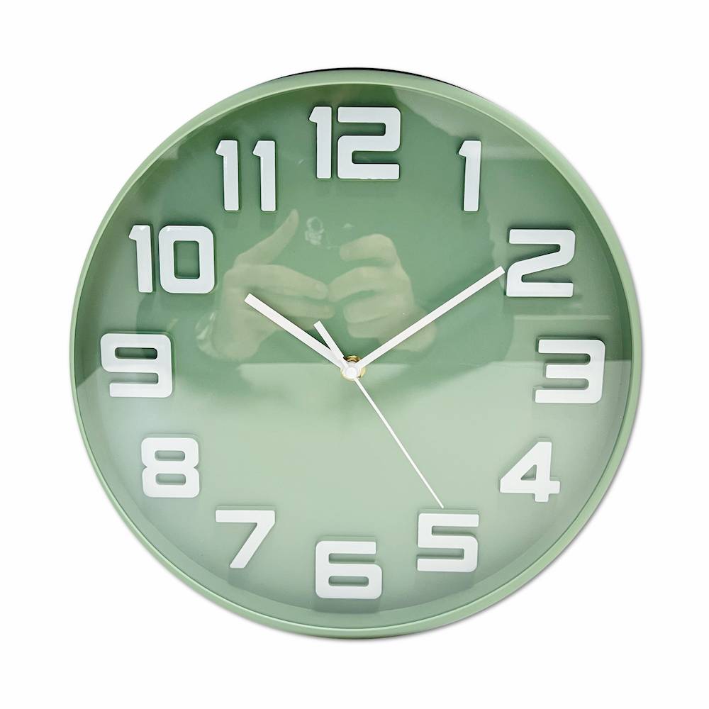 Orologio da parete essential verde