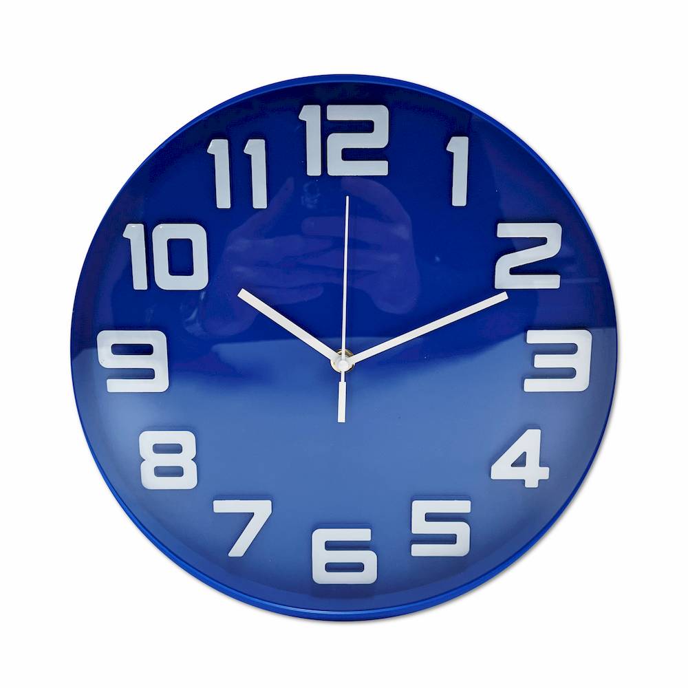  Orologio da parete essential blu