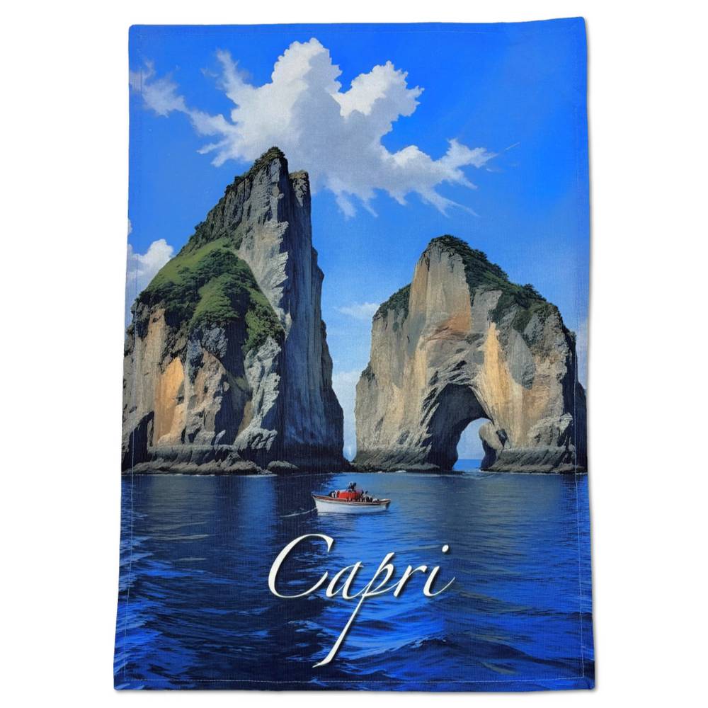 Canovaccio stampa digitale Souvenir I Faraglioni di capri