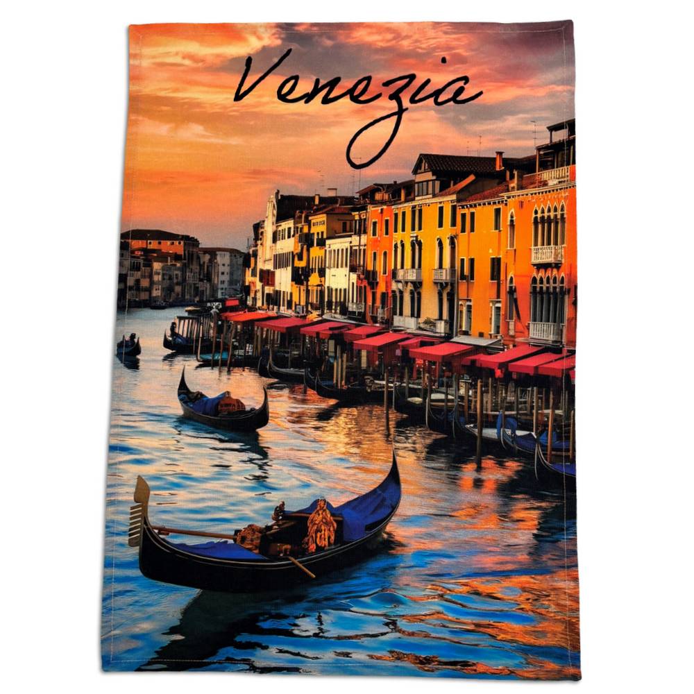 Canovaccio stampa digitale Souvenir Gondola a Venezia