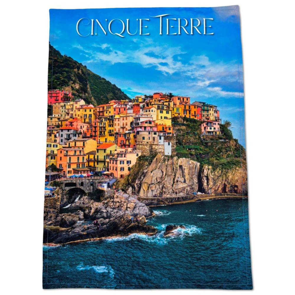 Canovaccio stampa digitale Souvenir Boccadasse le Cinque terre