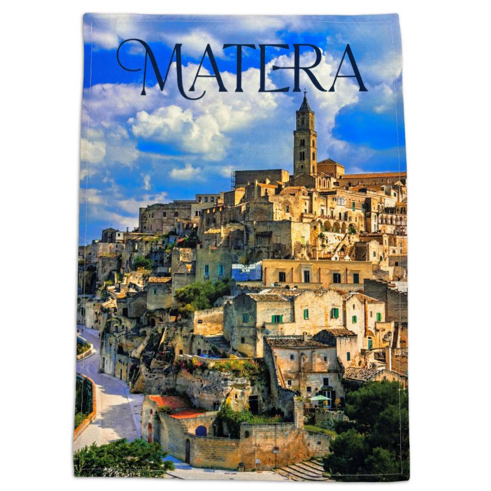 Canovaccio stampa digitale Souvenir Città Matera