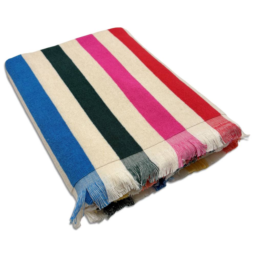 Telo mare spugna jacquard graffiti multicolor 100 x 180 Personalizzato