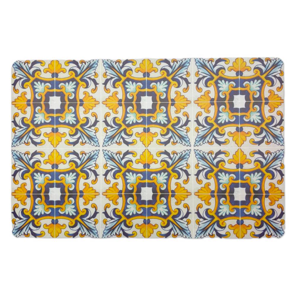 Tovaglietta americana in PVC Maiolica gialla