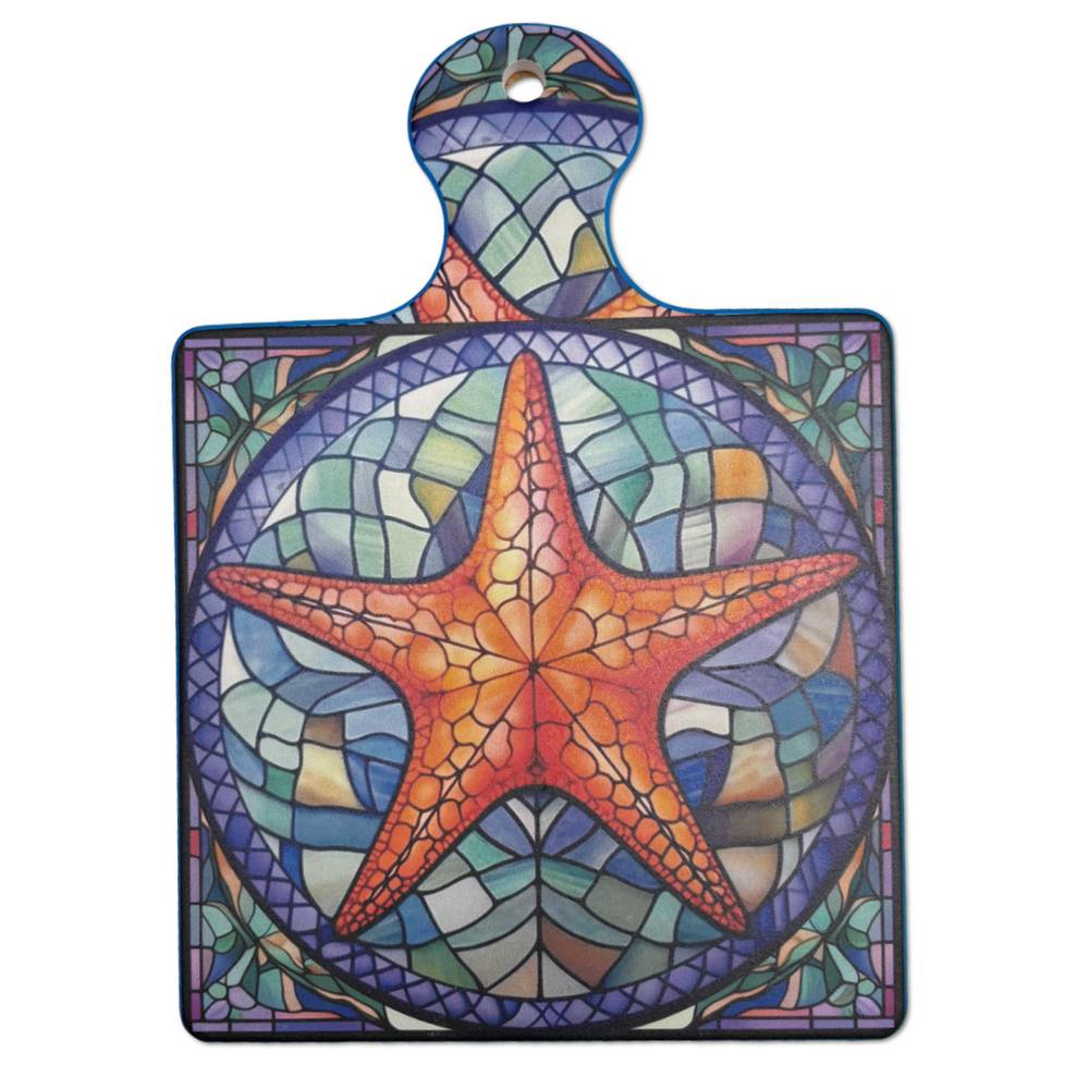 Piastrella sottopentola vassoio mosaico stella marina Cm 18 x 24
