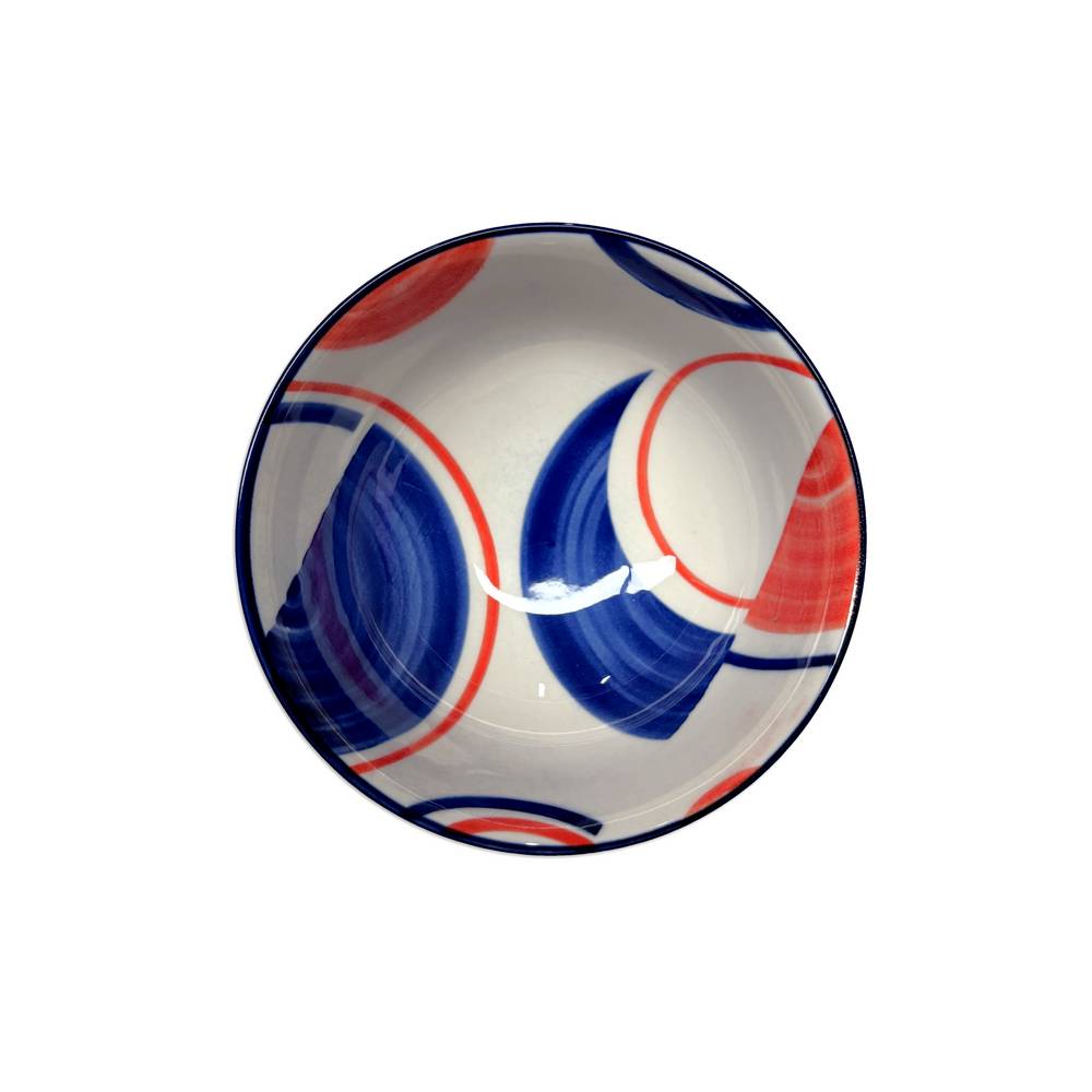 Ciotolina da aperitivo Astratto rosso bianco e blu