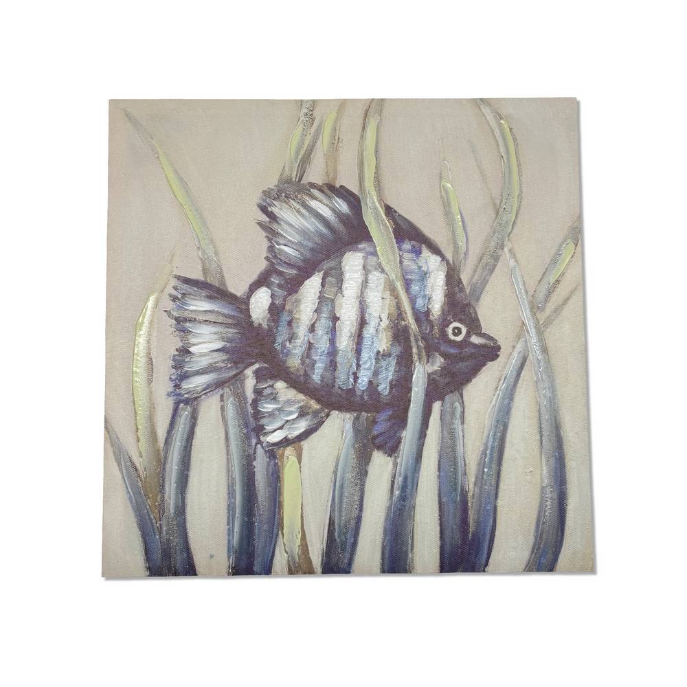 Quadro in Canvas Dipinto Pesciolino dis 2