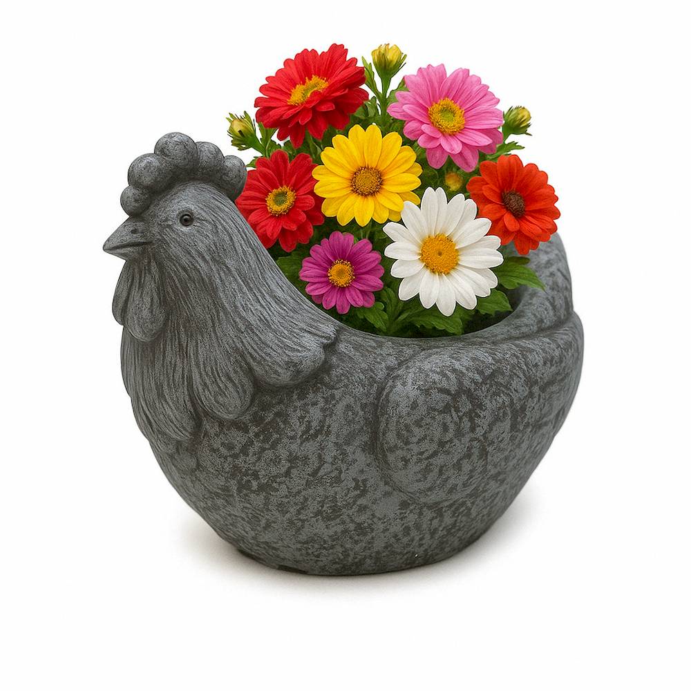 Vaso in cemento Gandra gallina