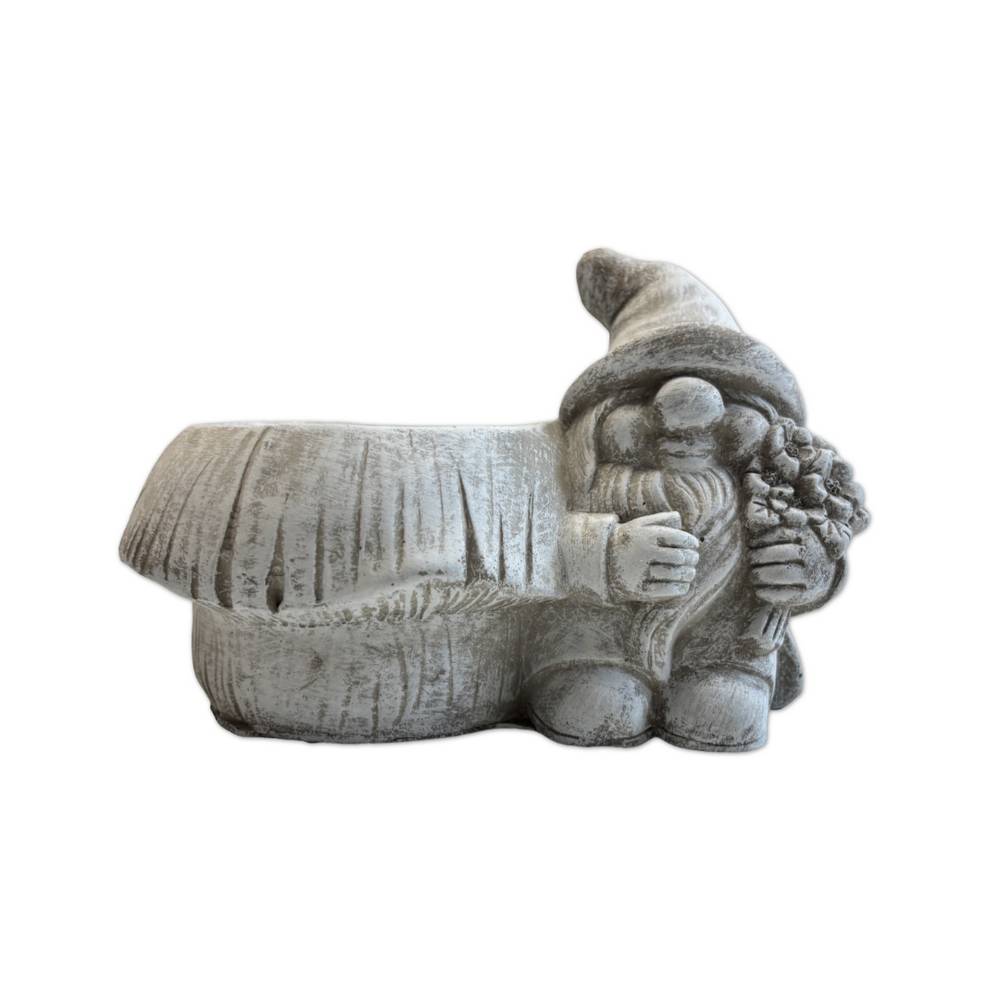 Vaso in cemento Faro gnometto