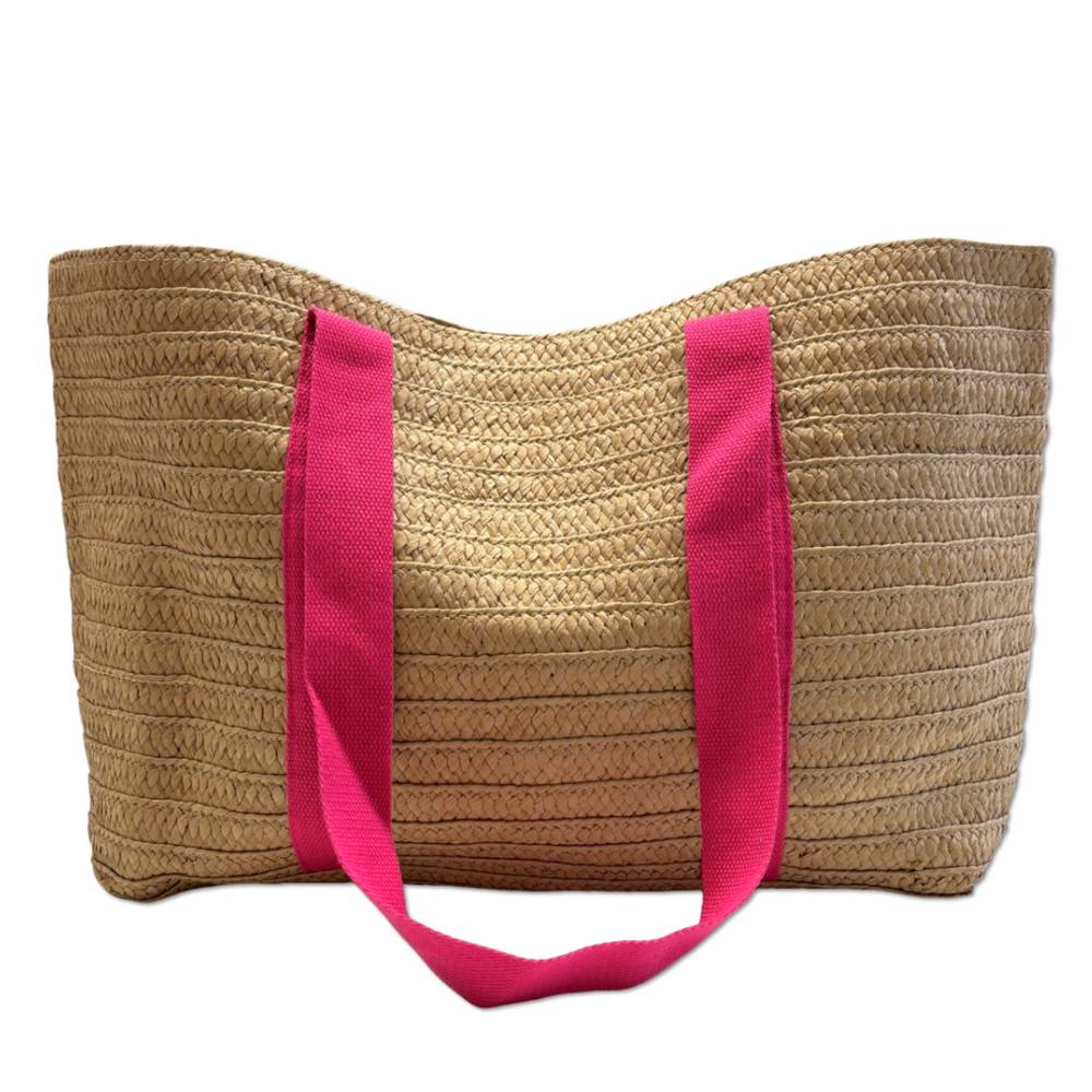 Borsa tracolla bicolor Fuxia e rosa