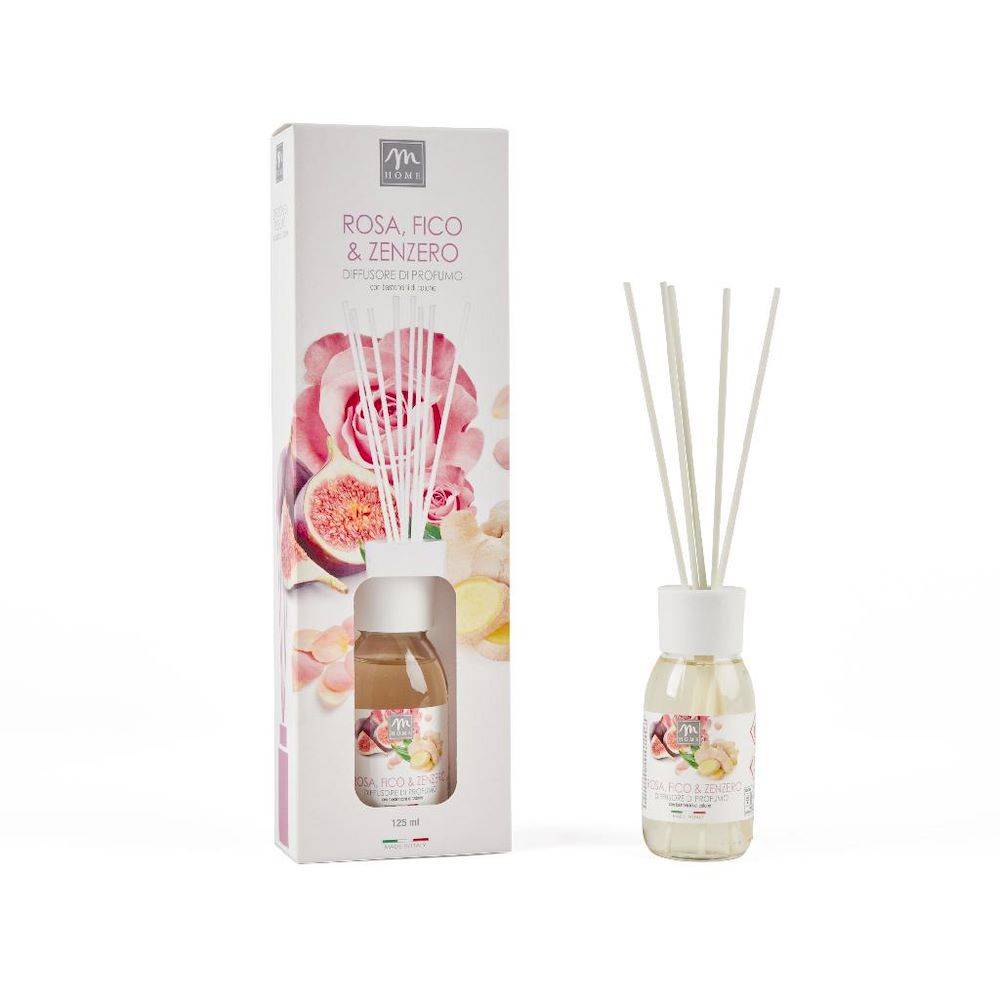 Profumatore per ambiente rosa, fico e zenzero 125 ml