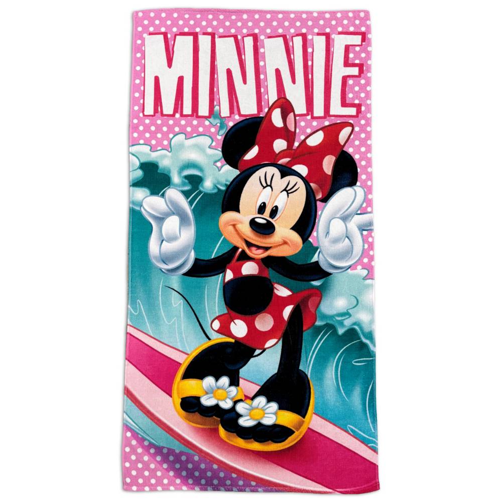 Telo Mare Spugna Disney Minnie 70 x 140