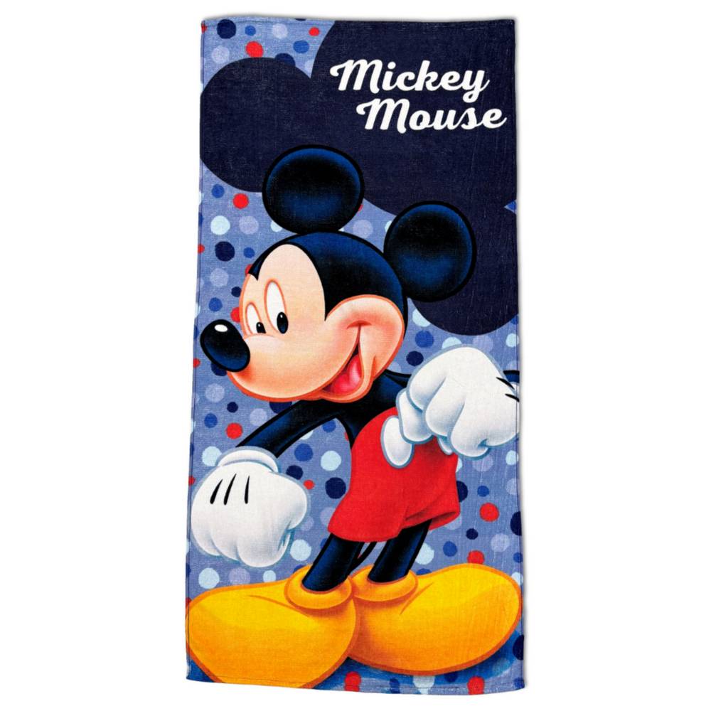 Telo Mare Spugna Disney Mickey Mouse 70 x 140