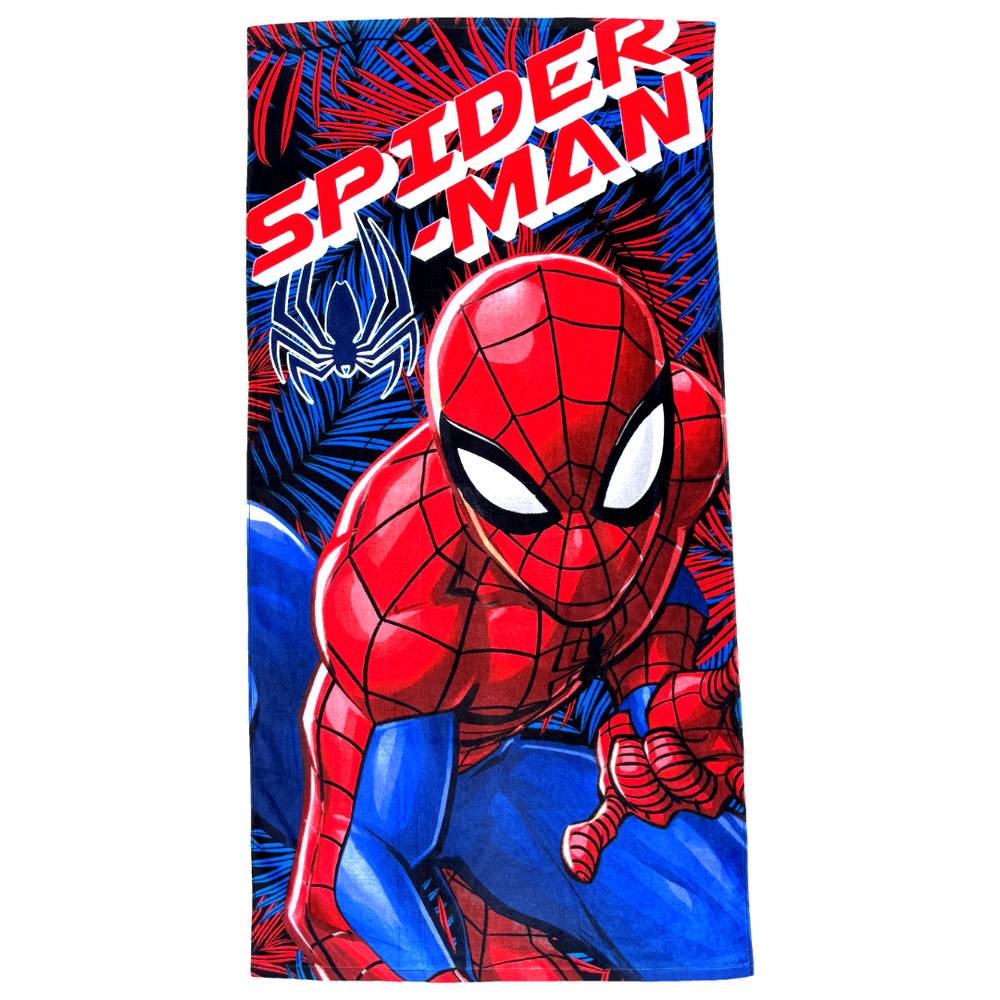 Telo Mare Spugna Marvel Spider-Man Ragno 70 x 140