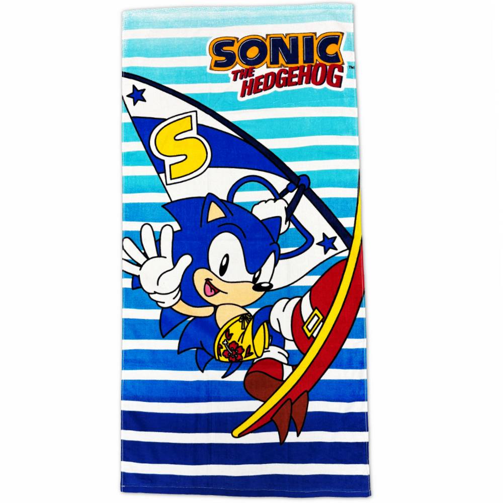 Telo Mare Spugna SEGA Sonic 70 x 140