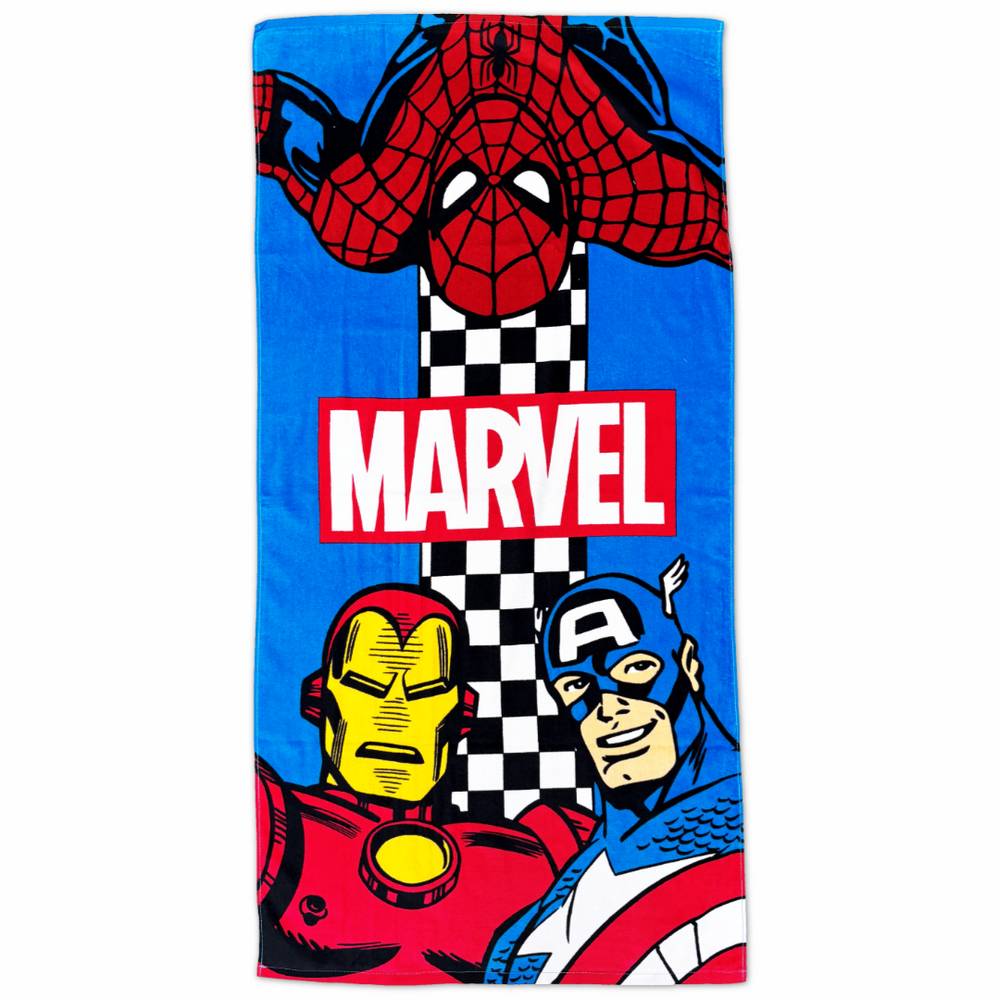 Telo Mare Spugna Marvel Avengers 70 x 140