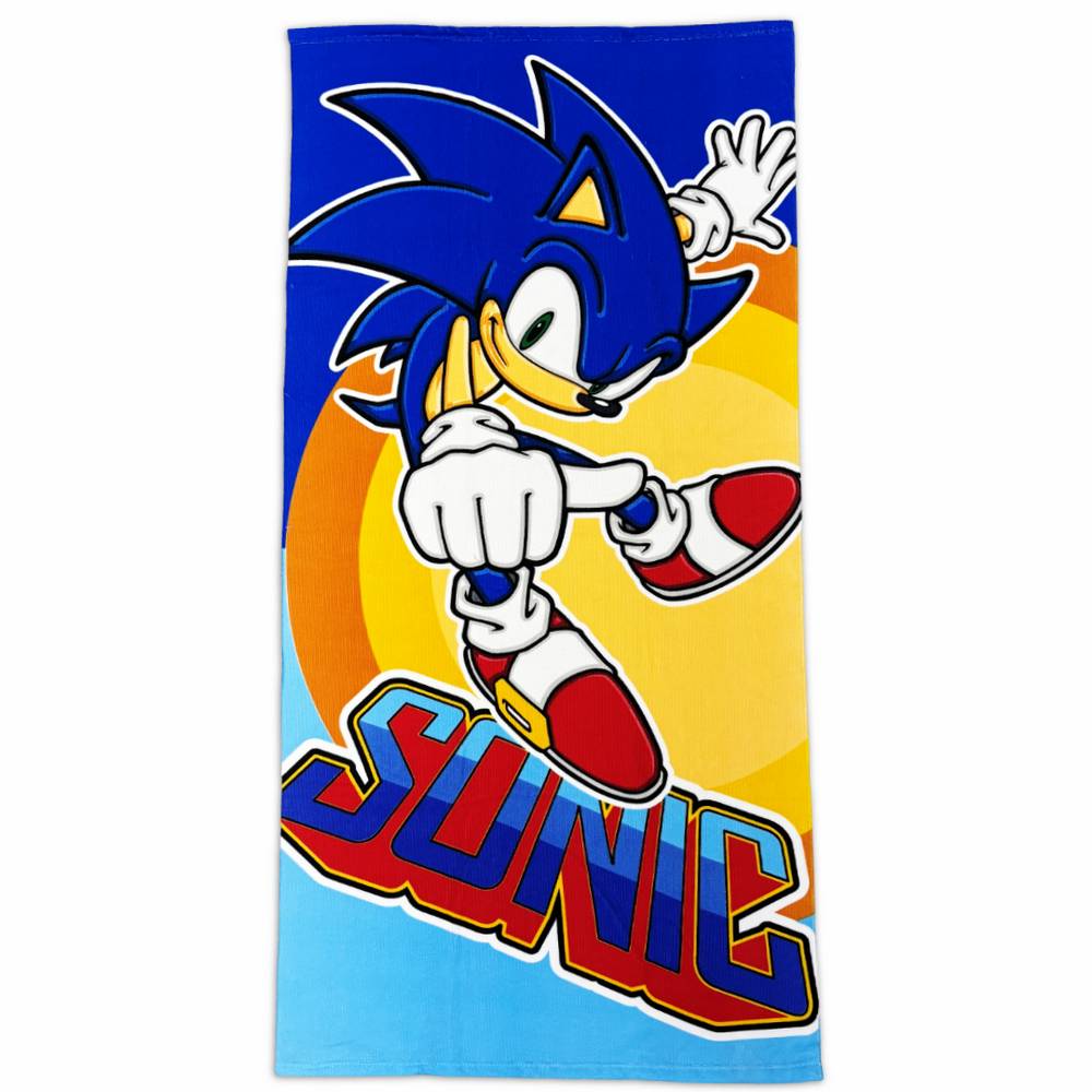 Telo Mare Microfibra SEGA Sonic 70 x 140