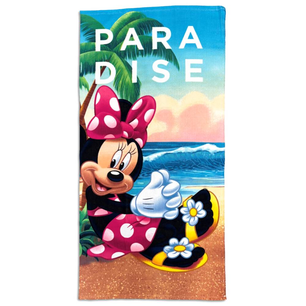 Telo Mare Microfibra Disney Minnie Paradise 70 x 140