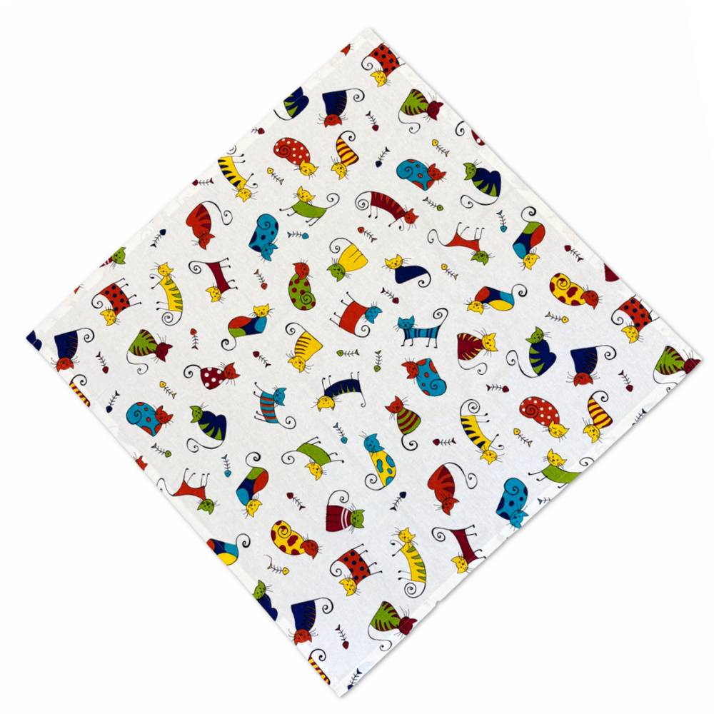 Centrotavola su misura Gatti multicolor