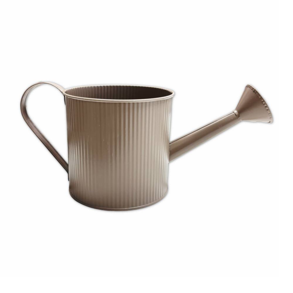 Vaso innaffiatoio in metallo Tortora 31 x 12 x 13