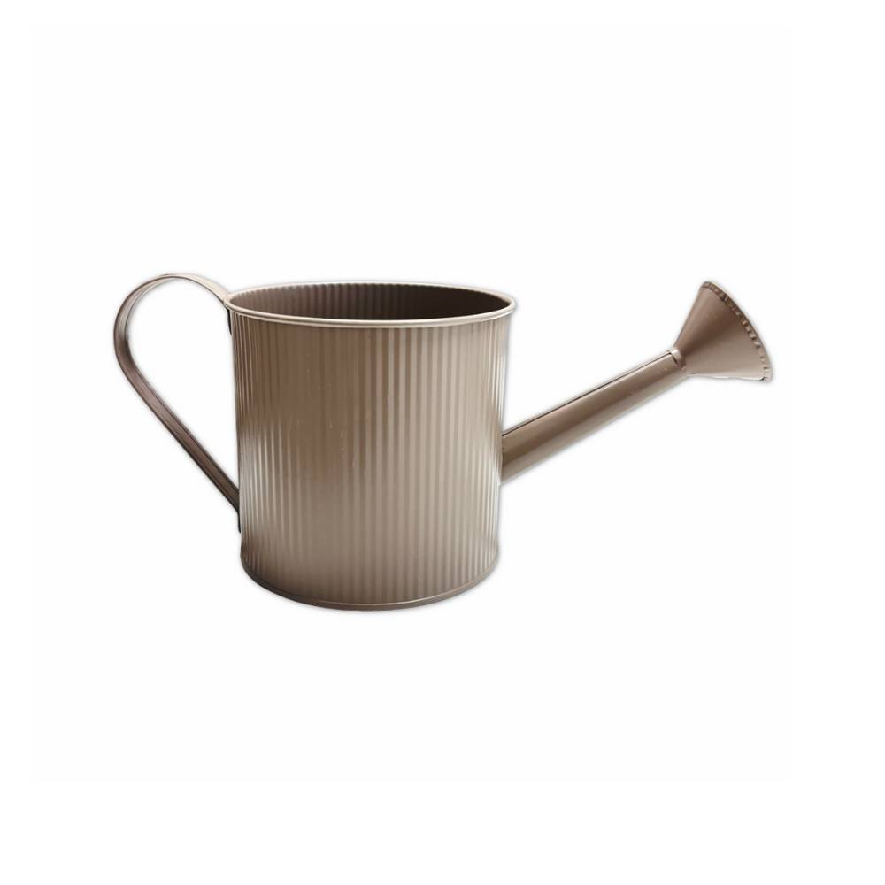 Vaso innaffiatoio in metallo Tortora 25 x 10 x 11