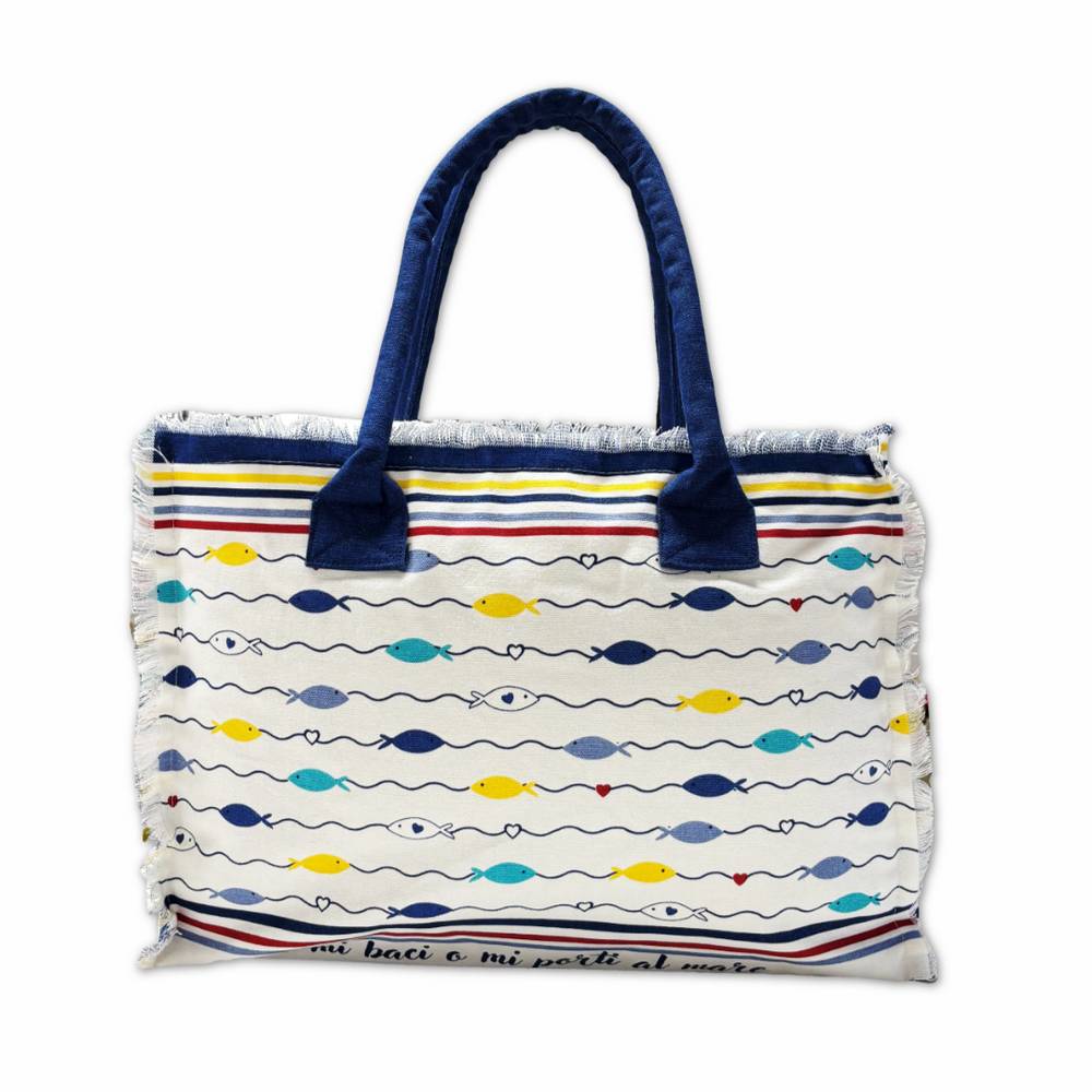 Borsa Mare Love Fish Personalizzato