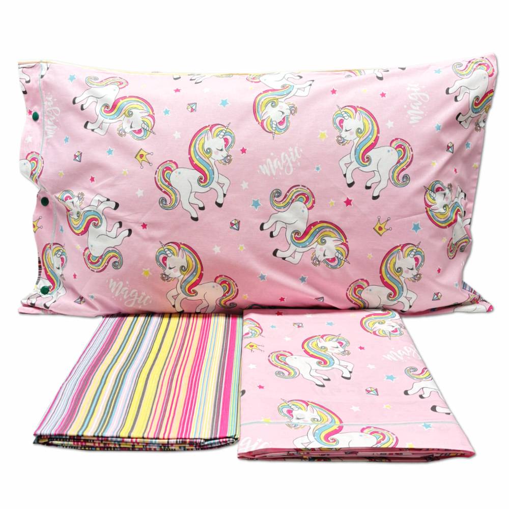 Completo Lenzuola Unicorno Singolo